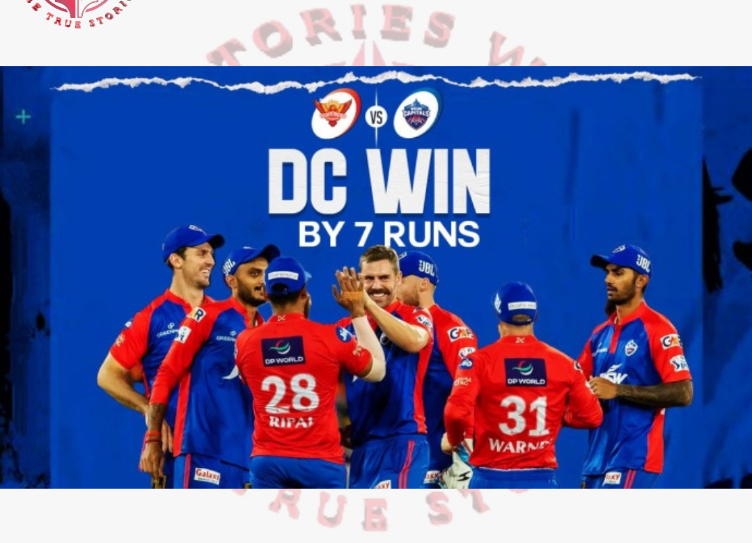 दिल्ली कैपिटल्स ने दर्ज की सीजन की दूसरी जीत, सनराइजर्स हैदराबाद को 7 रन से हराया