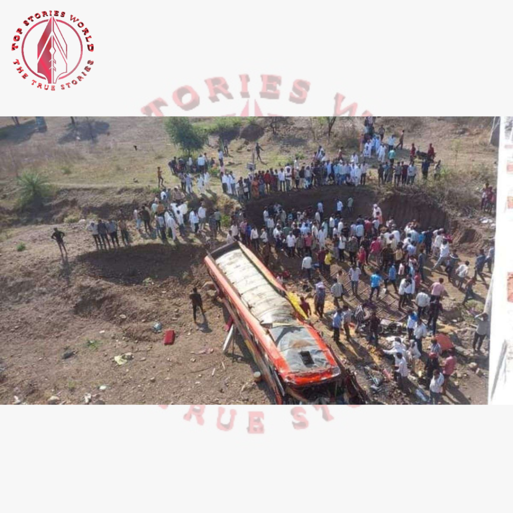 Big accident in Madhya Pradesh, bus full of passengers fell from the bridge