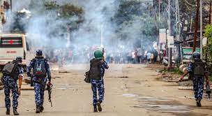मणिपुर में फिर हिंसा