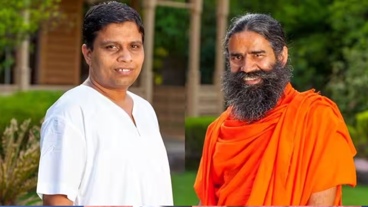 Yoga Guru Ramdev and Acharya Balkrishna