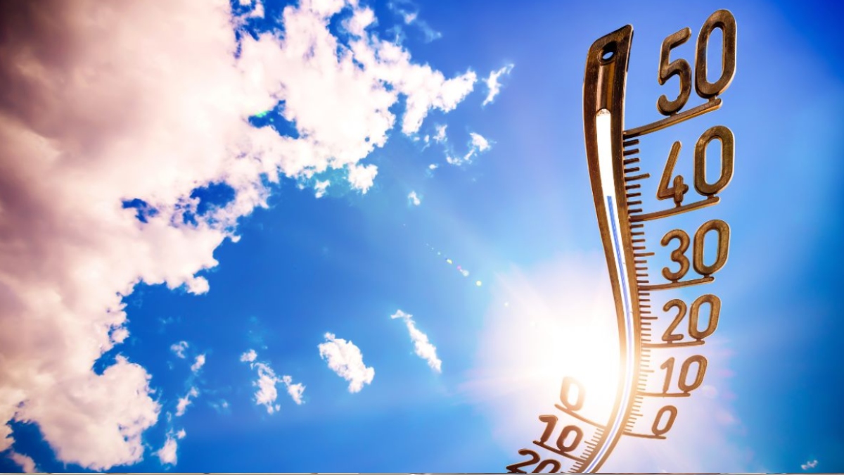 April was the hottest month